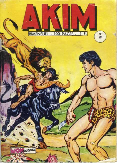 Scan de la Couverture Akim n 221